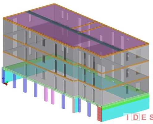 Complesso "I Pioppi" - Scala C - Intervento Super-Sisma-Bonus 110